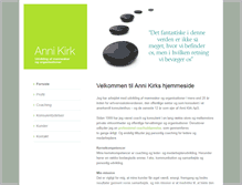 Tablet Screenshot of annikirk.dk